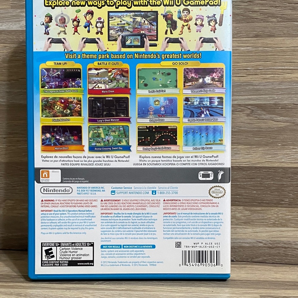 Nintendo Land for Wii U game console Mario - Picture 2 of 8